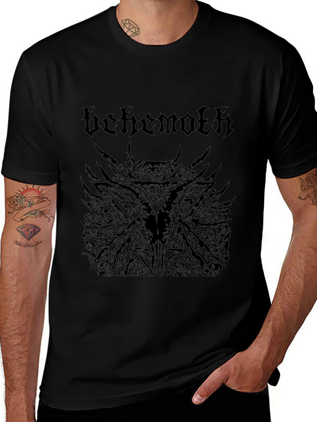Behemoth Band T-Shirt Black Graphic Tee