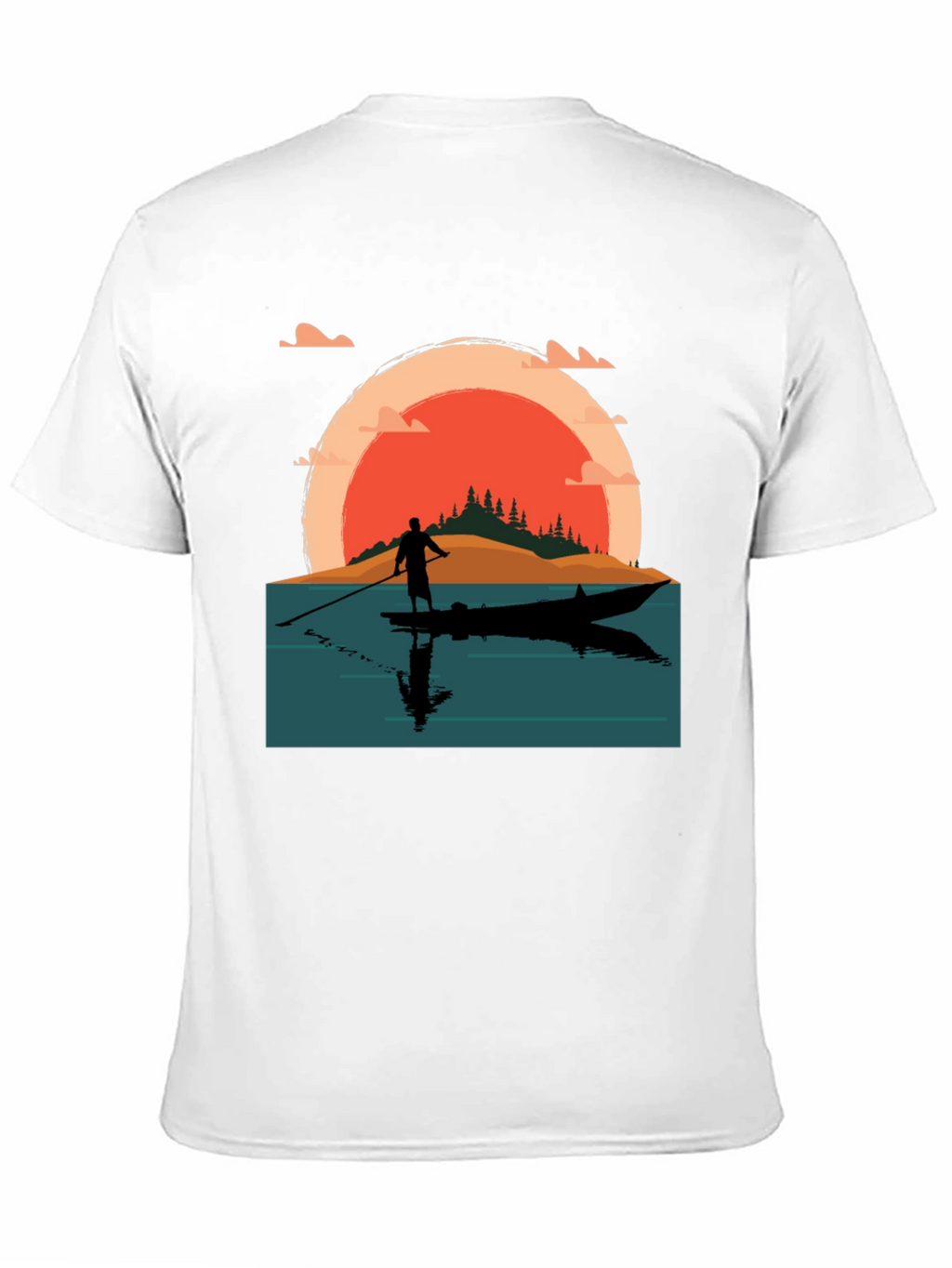 Sunset Paddle Board T-Shirt