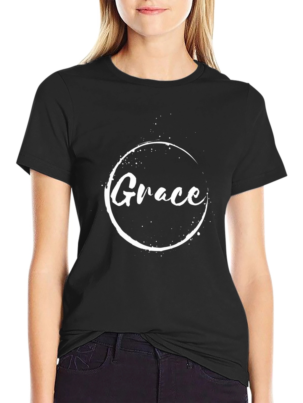 Graceful Black T-Shirt
