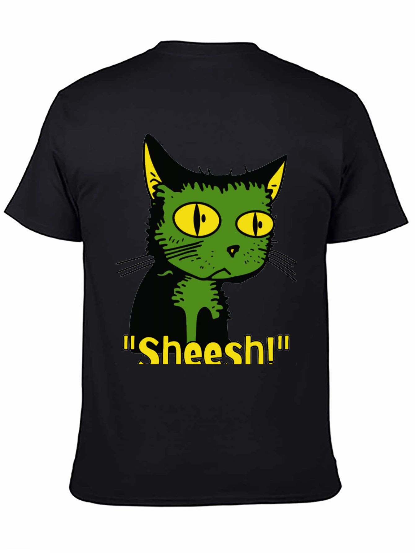 Sheesh Cat Graphic T-Shirt - Unique Design Comfortable Fit