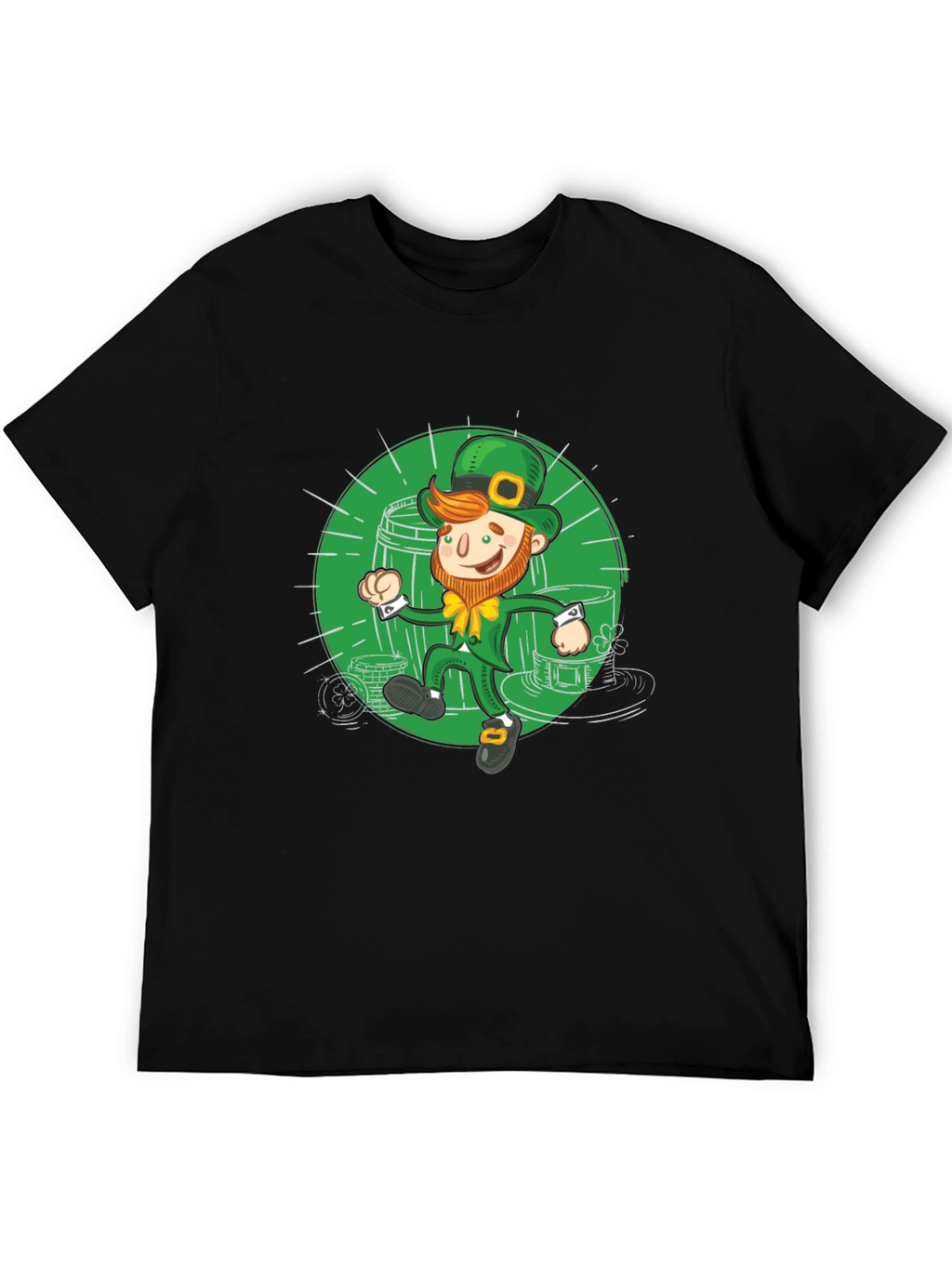 St. Patricks Day Leprechaun Graphic Tee