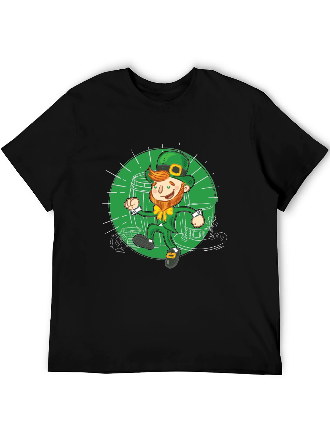 St. Patricks Day Leprechaun Graphic Tee