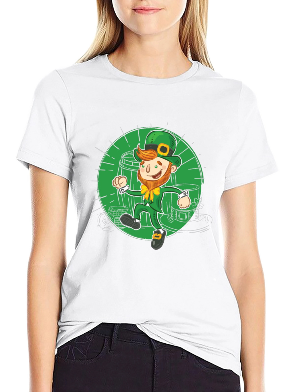 St. Patricks Day Leprechaun Graphic Tee