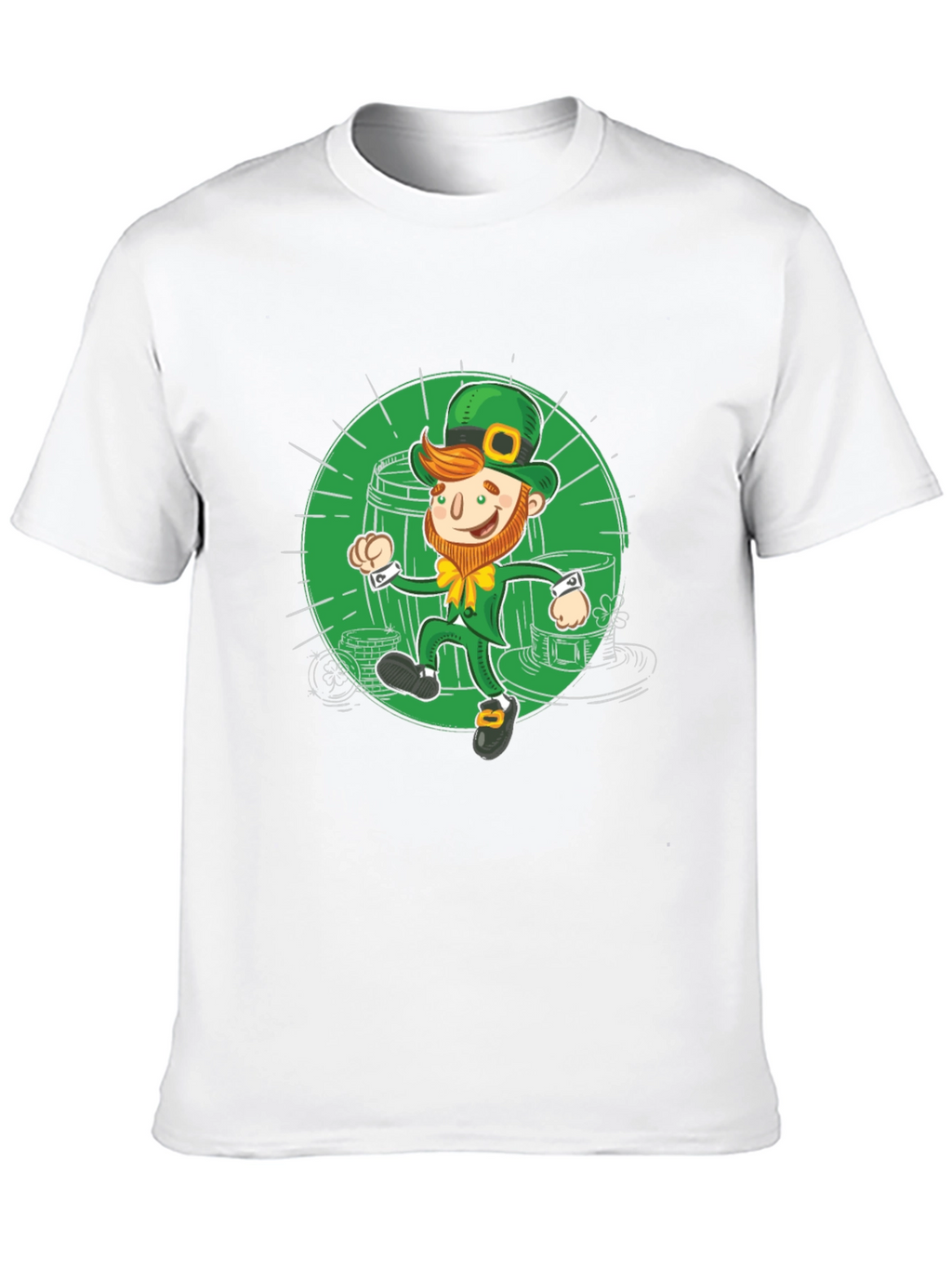 St. Patricks Day Leprechaun Graphic Tee