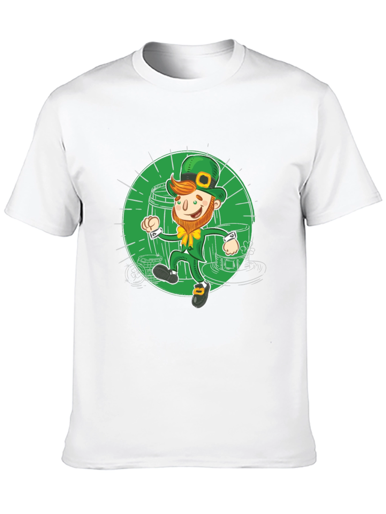 St. Patricks Day Leprechaun Graphic Tee