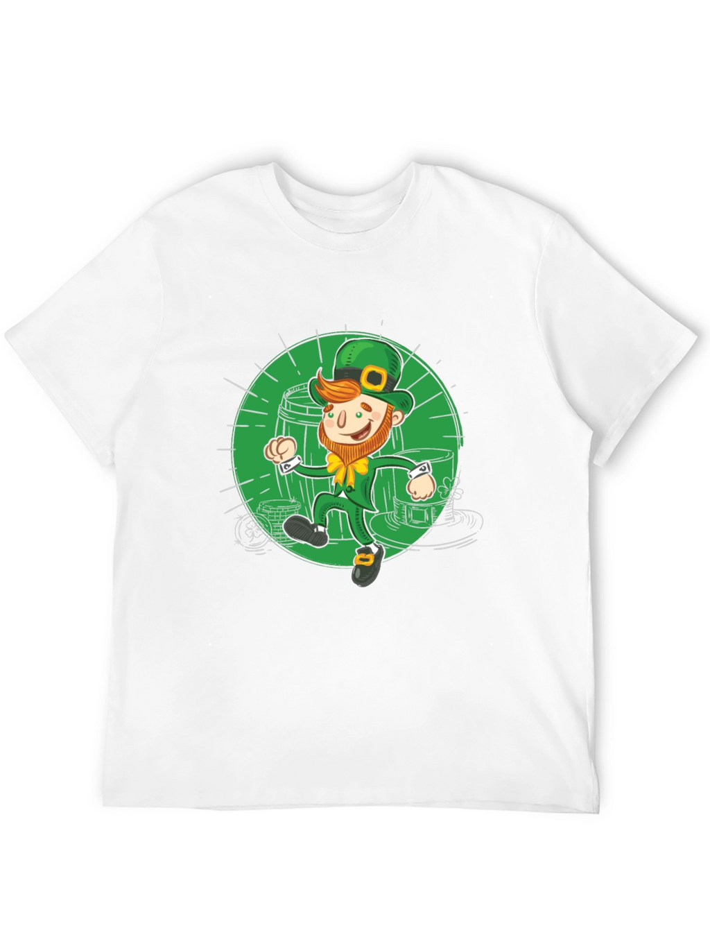 St. Patricks Day Leprechaun Graphic Tee