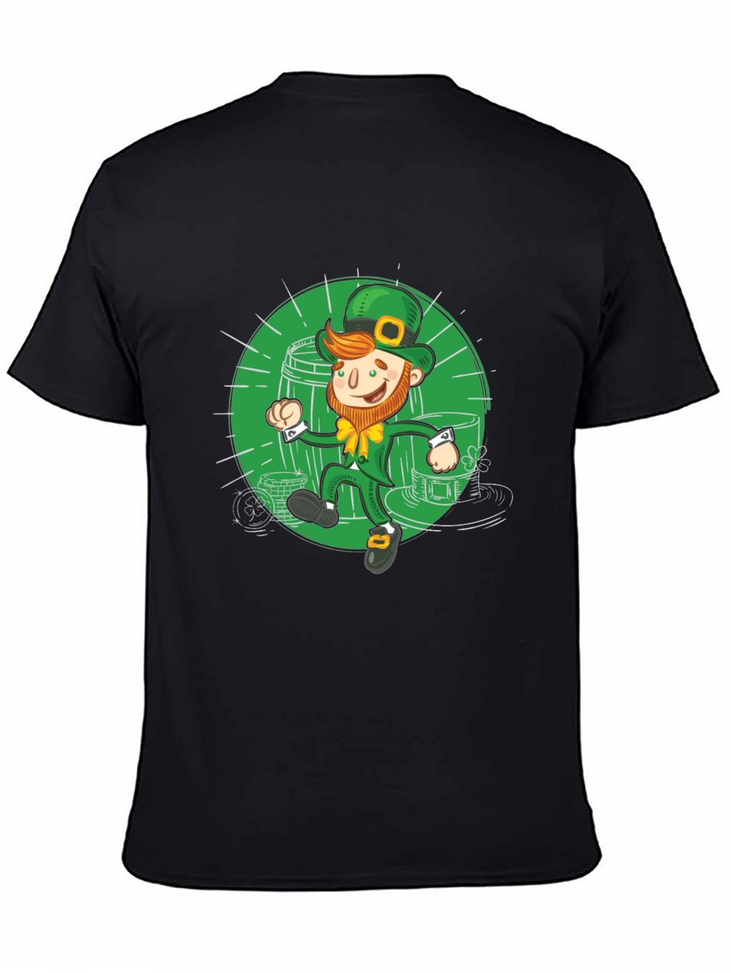 St. Patricks Day Leprechaun Graphic Tee