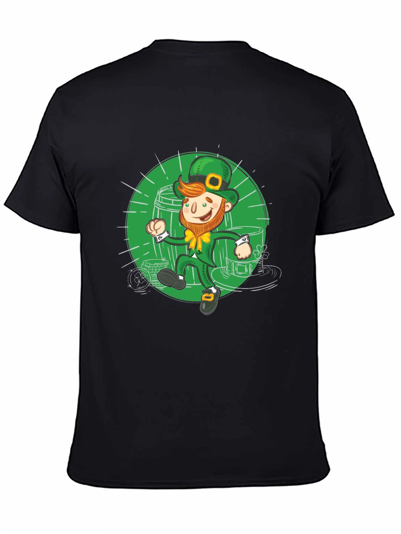 St. Patricks Day Leprechaun Graphic Tee