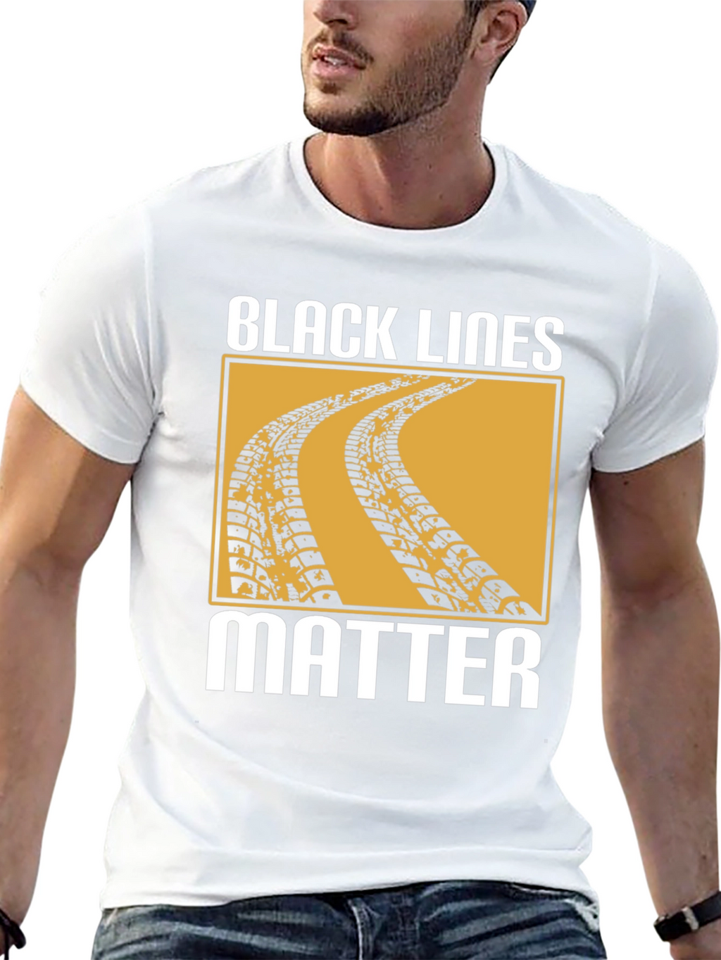Black Lines Matter T-Shirt