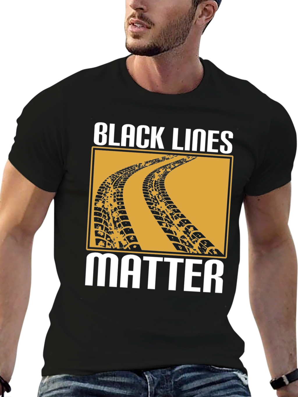 Black Lines Matter T-Shirt