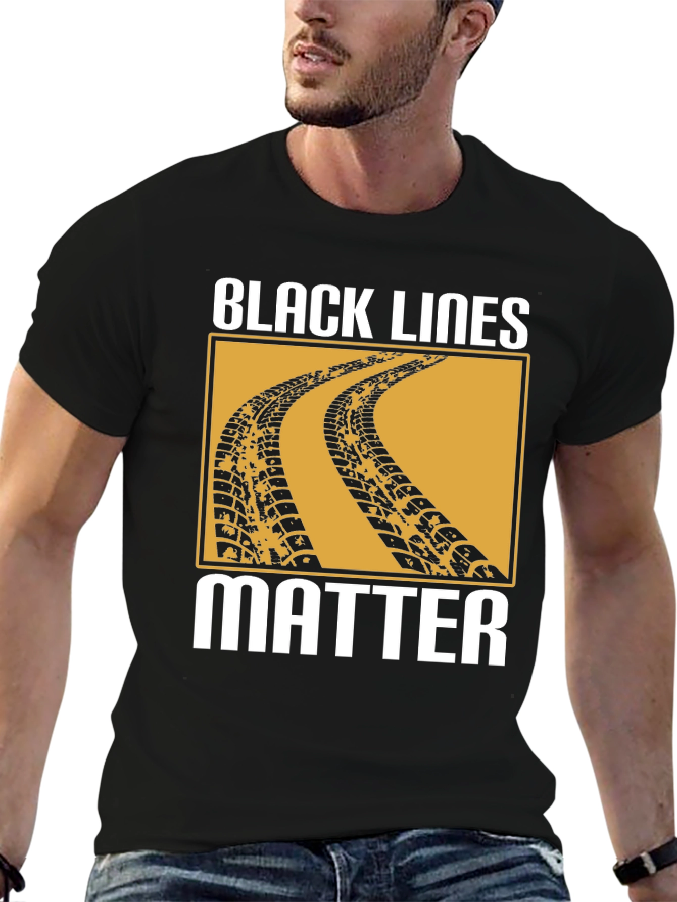 Black Lines Matter T-Shirt