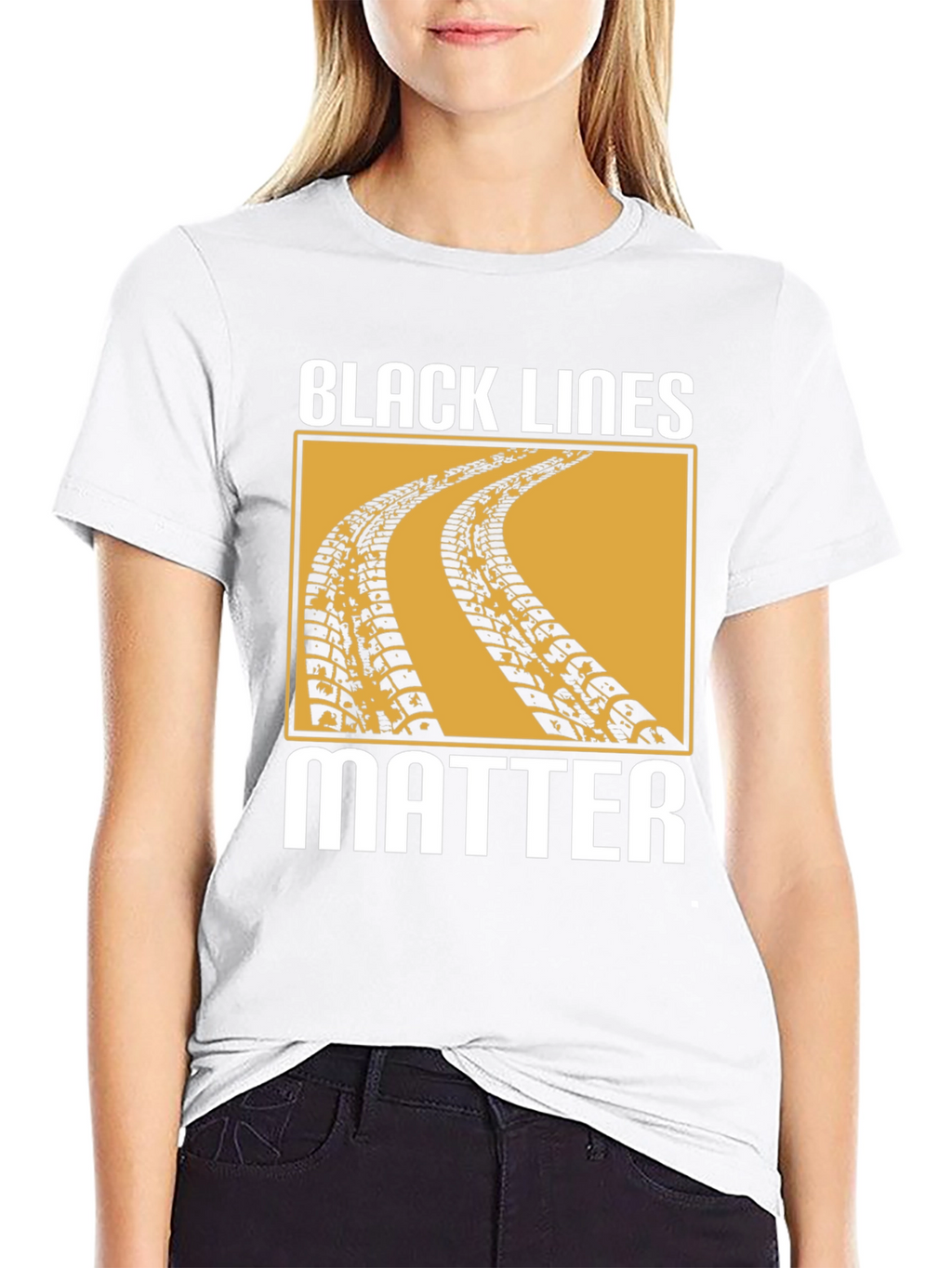 Black Lines Matter T-Shirt