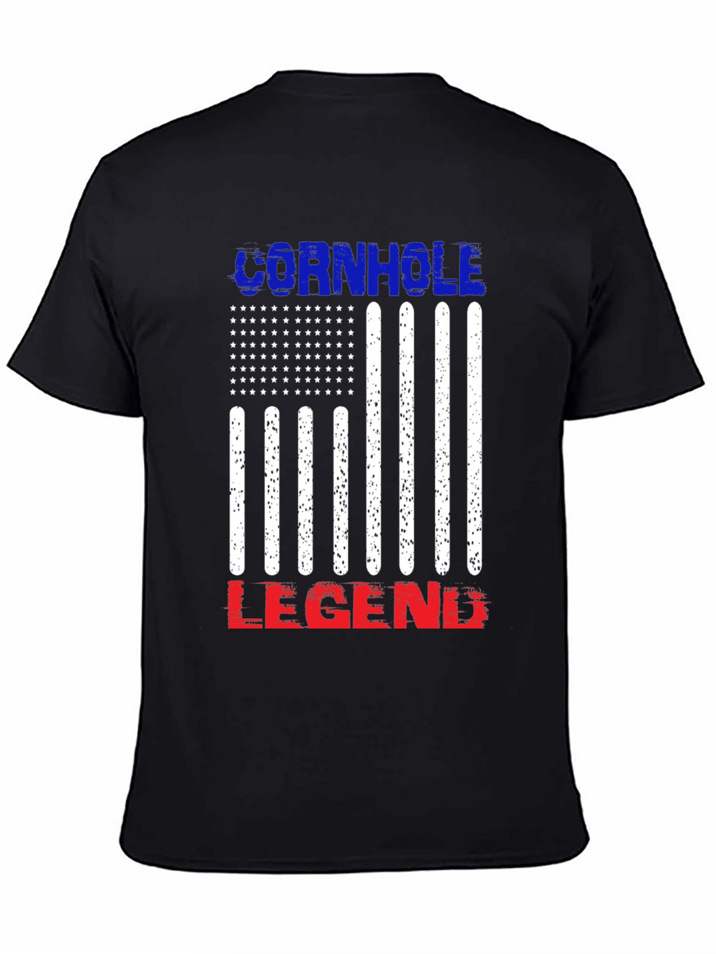 Cornhole Legend Patriotic Graphic Tee