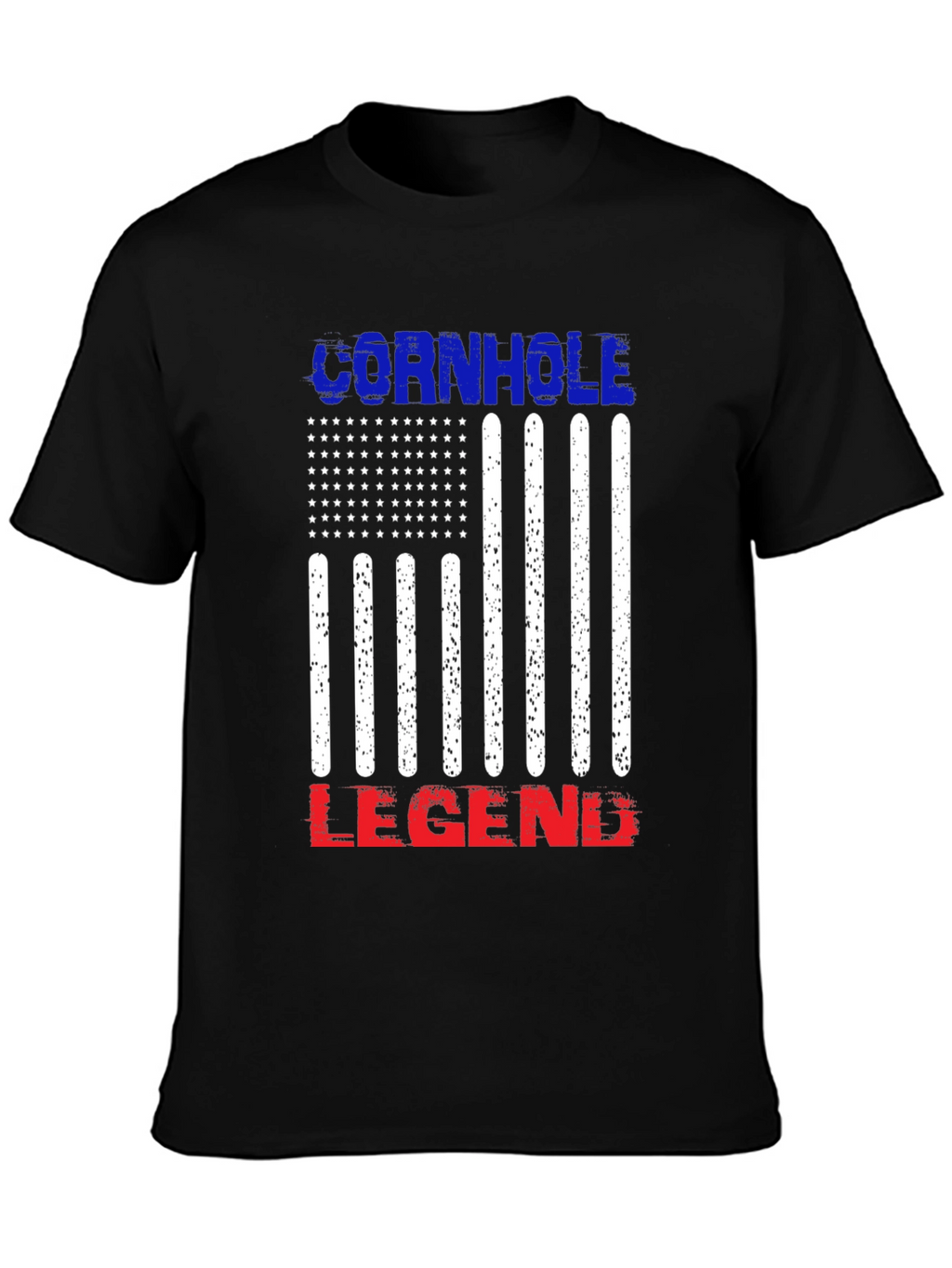 Cornhole Legend Patriotic Graphic Tee