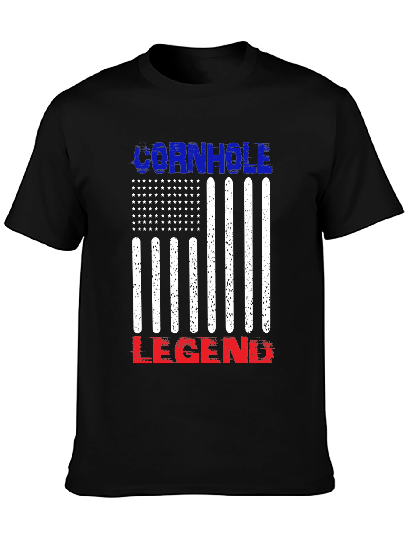 Cornhole Legend Patriotic Graphic Tee
