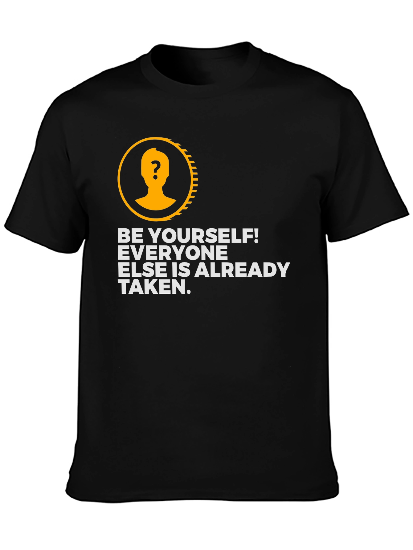 Be Yourself Graphic T-Shirt - Unique Design