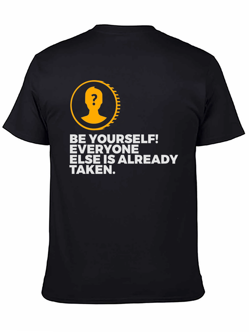 Be Yourself Graphic T-Shirt - Unique Design