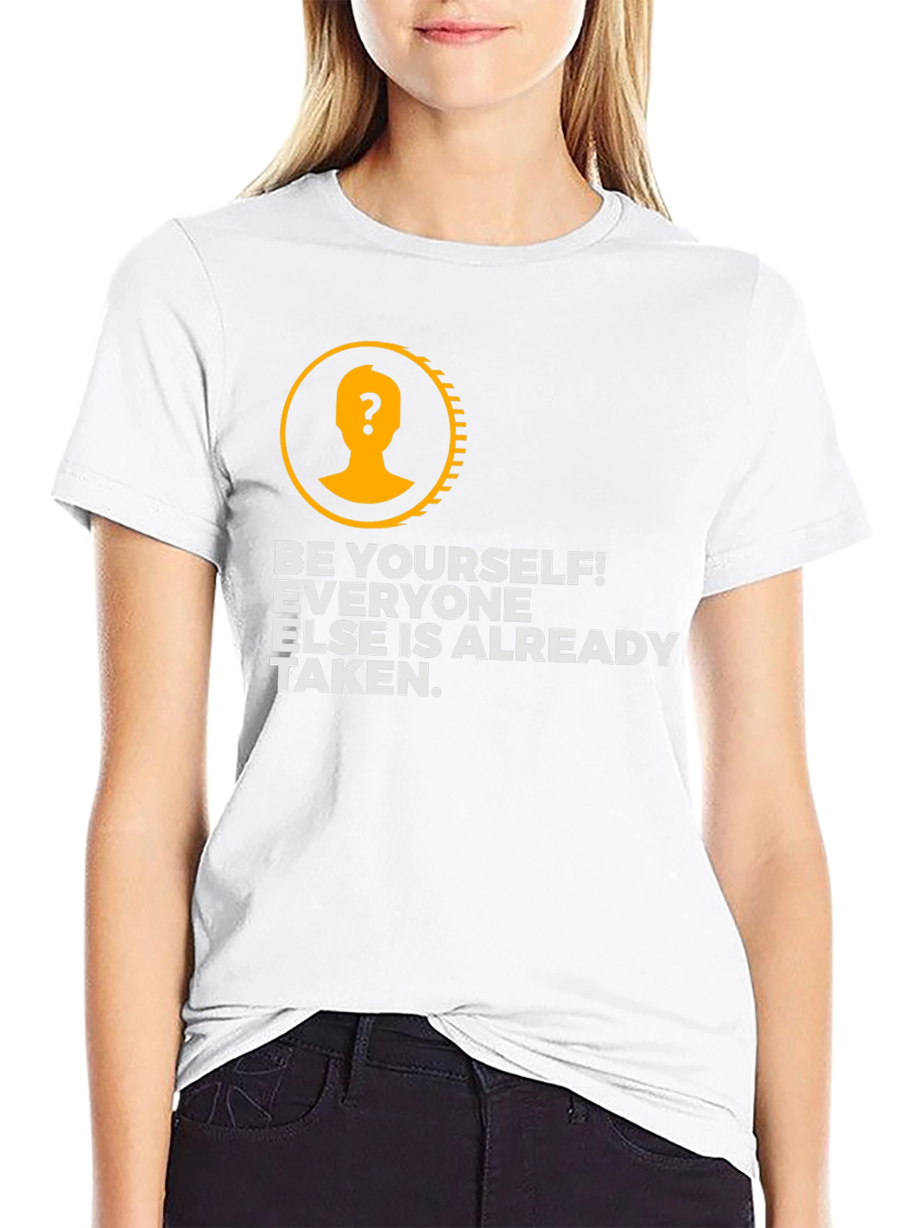 Be Yourself Graphic T-Shirt - Unique Design