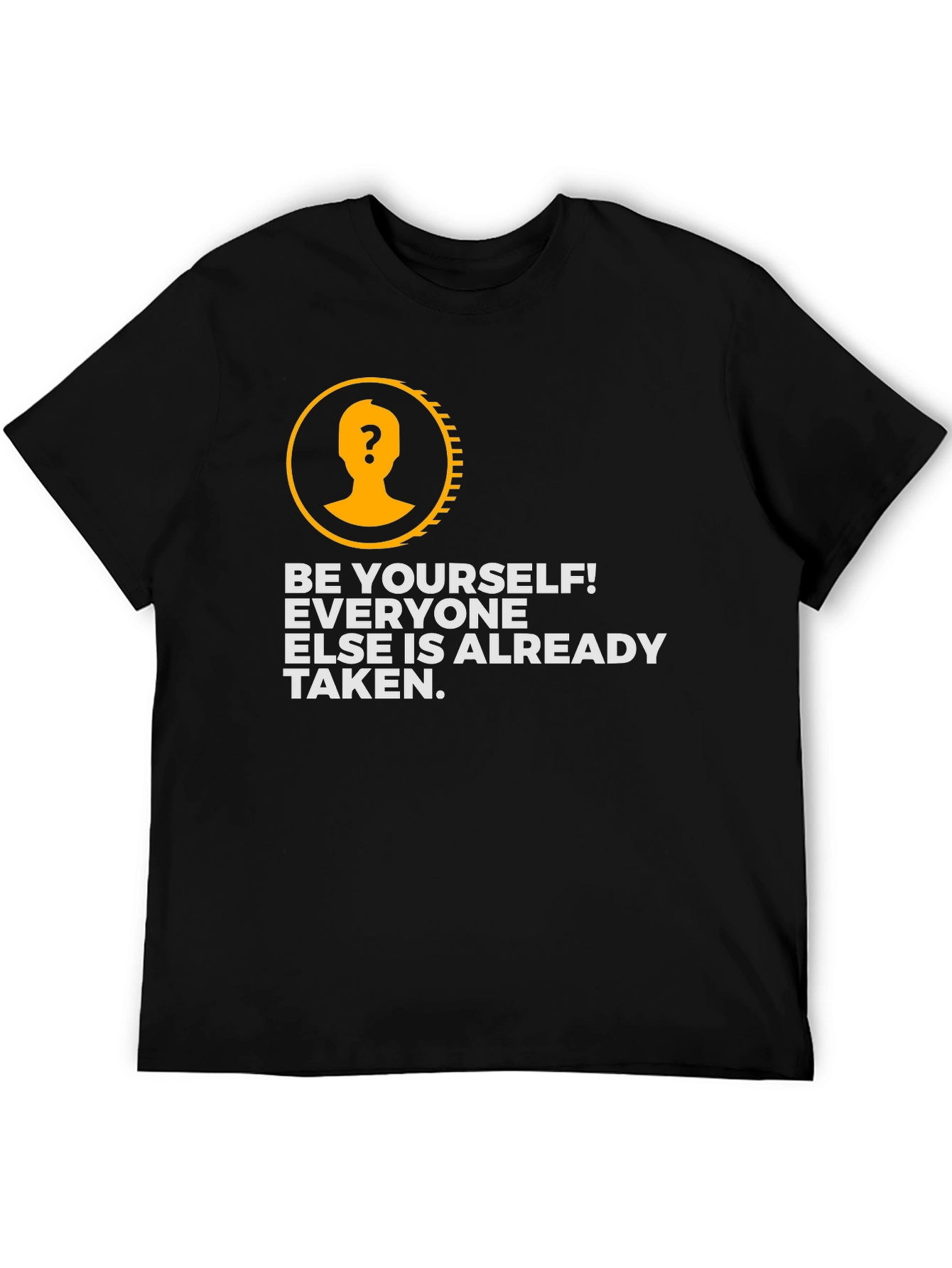 Be Yourself Graphic T-Shirt - Unique Design