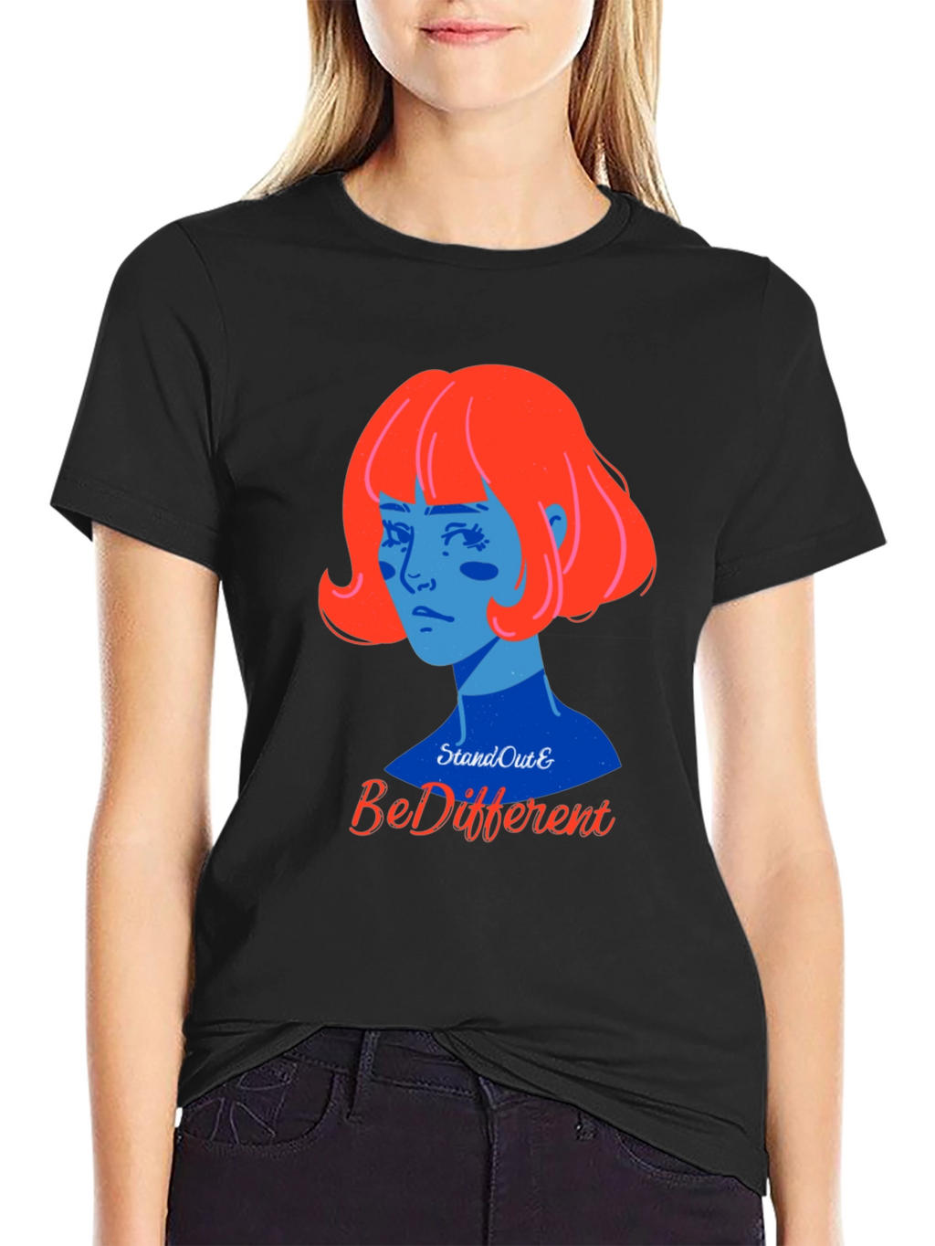 Stand Out Be Different Graphic Tee