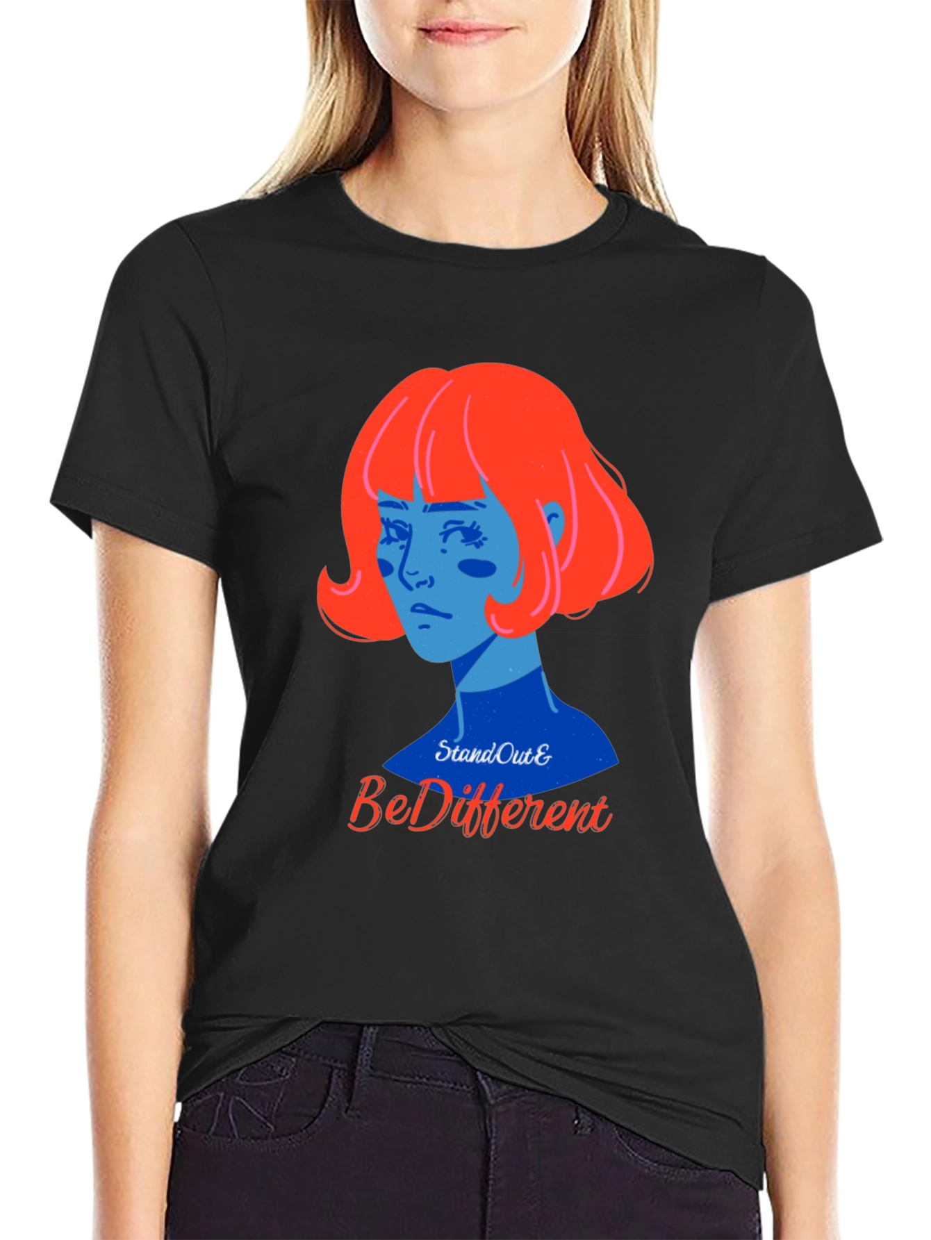 Stand Out Be Different Graphic Tee