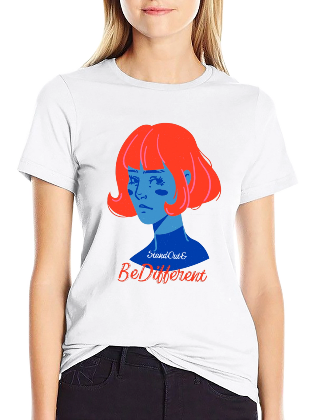 Stand Out Be Different Graphic Tee