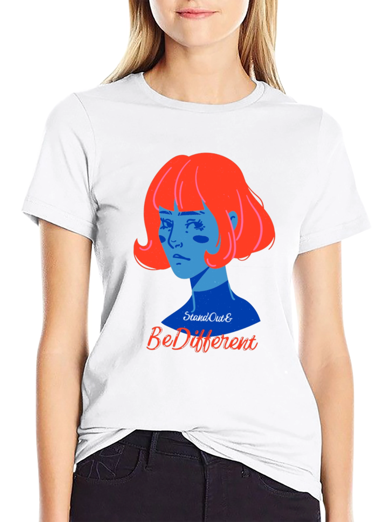 Stand Out Be Different Graphic Tee