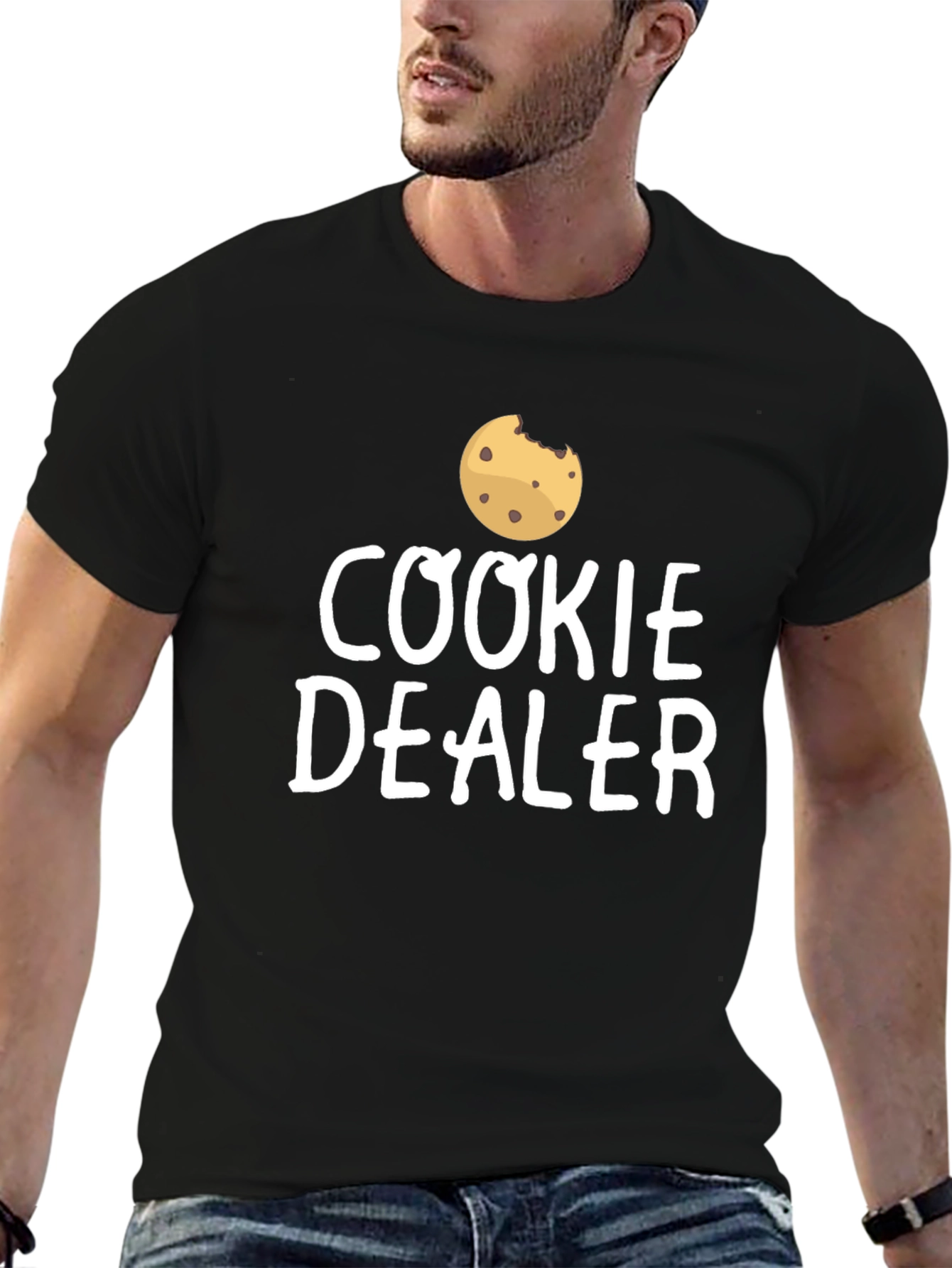 Cookie Dealer Graphic T-Shirt - Black