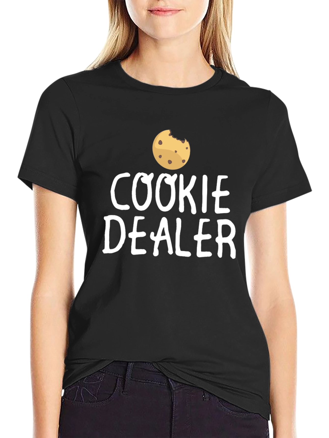Cookie Dealer Graphic T-Shirt - Black