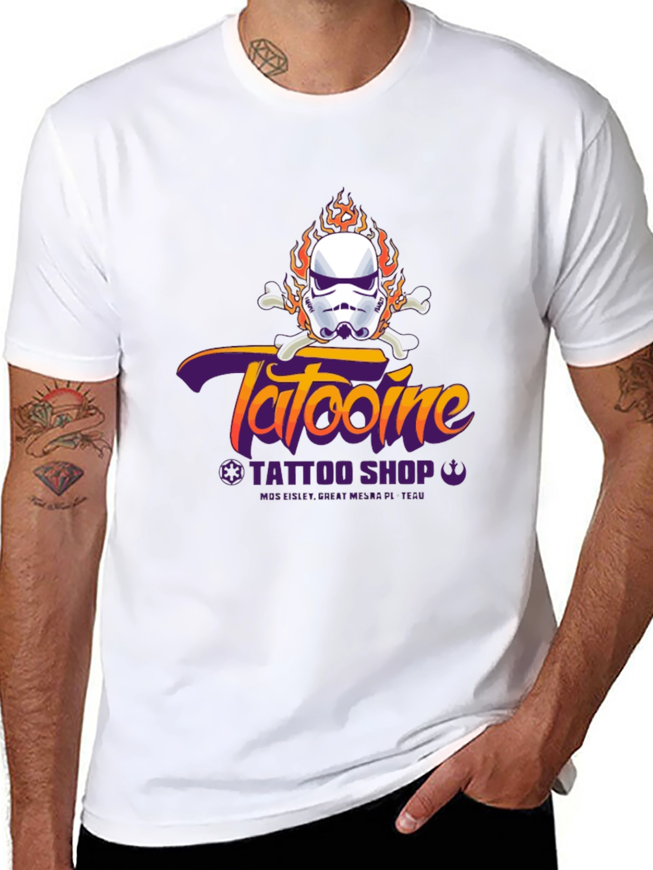 Tatooine Tattoo Shop Star Wars T-Shirt
