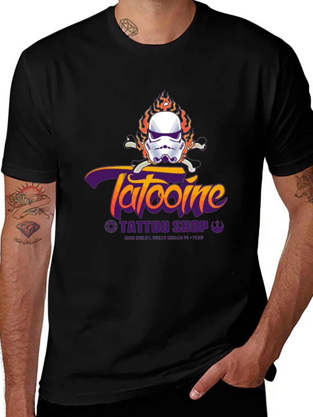 Tatooine Tattoo Shop Star Wars T-Shirt