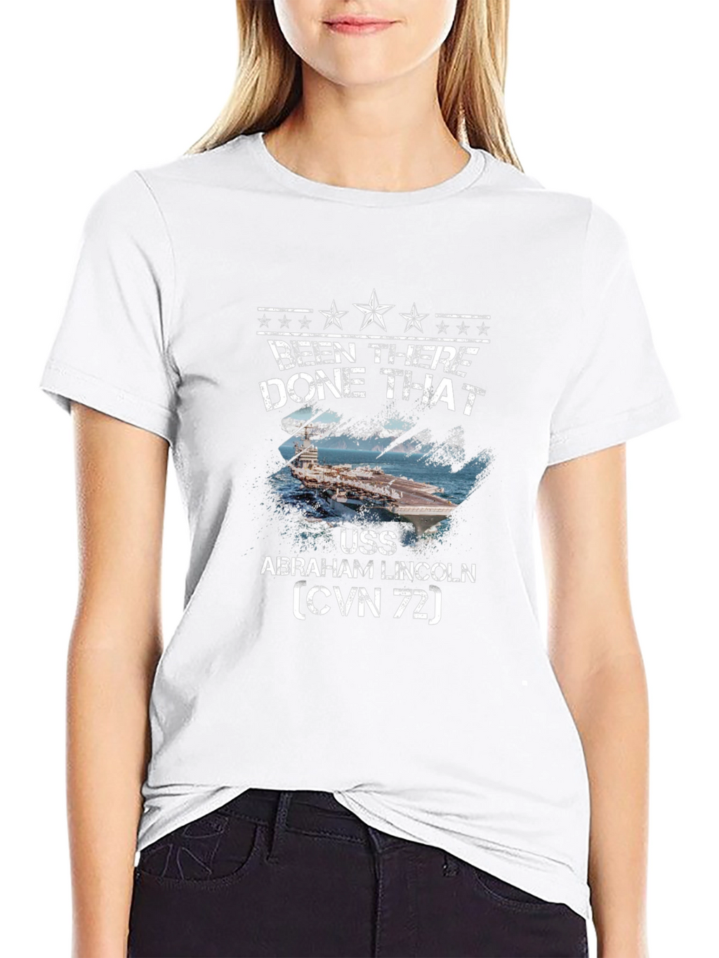 USS Abraham Lincoln (CVN 72) Veteran T-Shirt