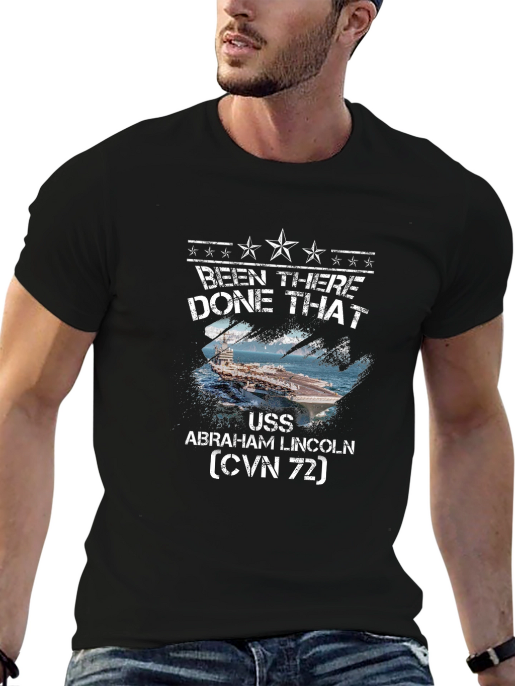 USS Abraham Lincoln (CVN 72) Veteran T-Shirt
