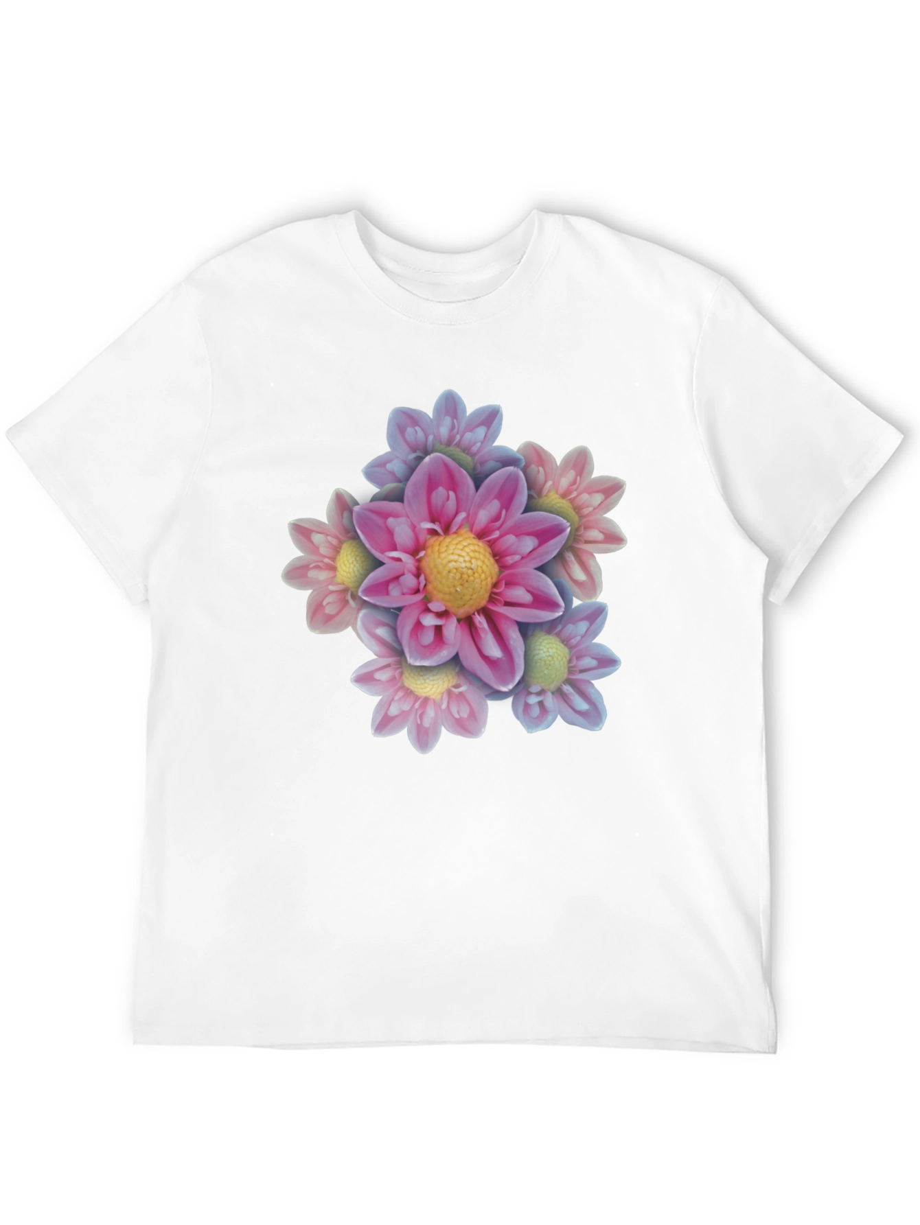 Floral Bouquet Black T-Shirt