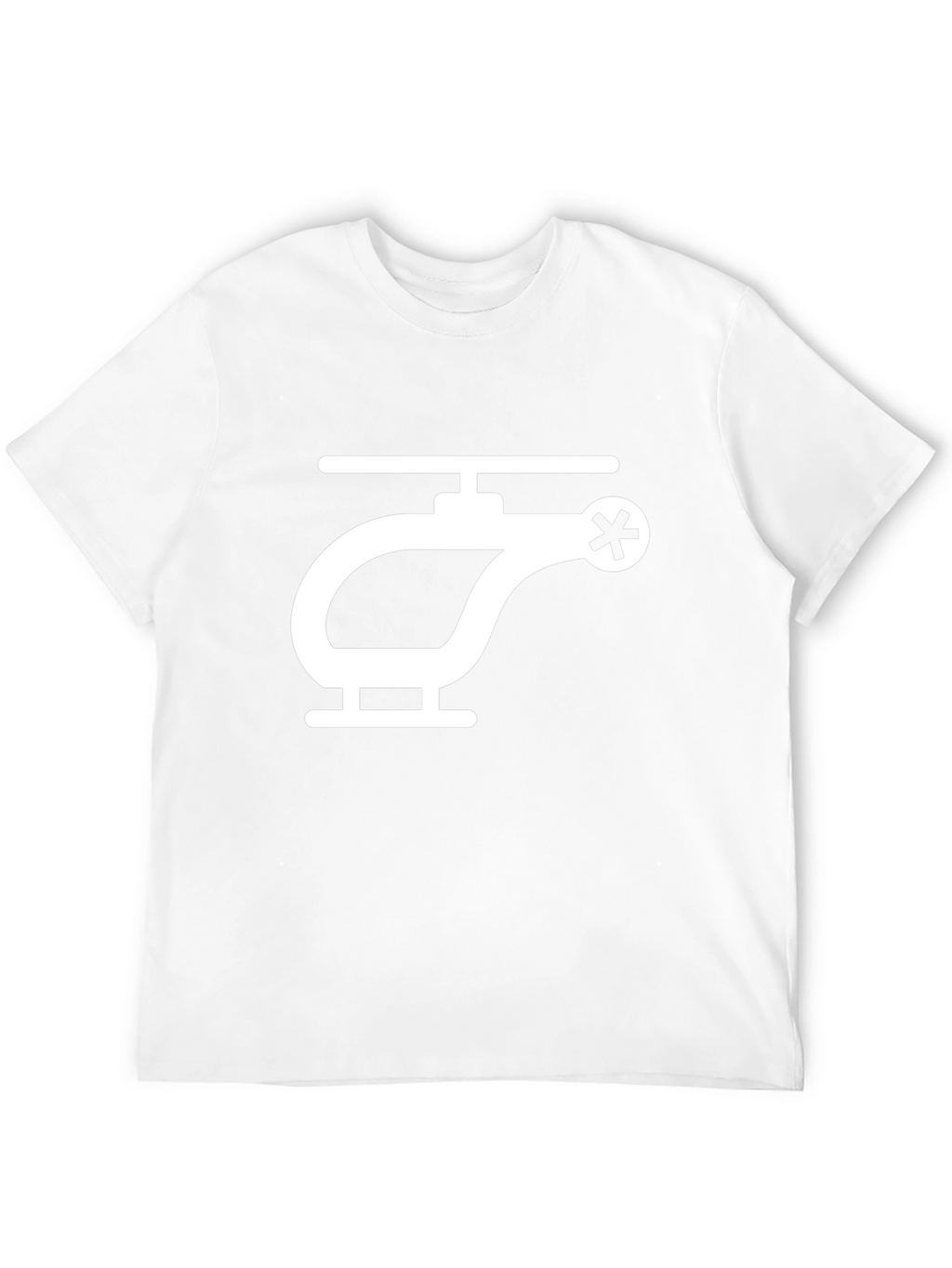 Helicopter Graphic Tee - Unique Design