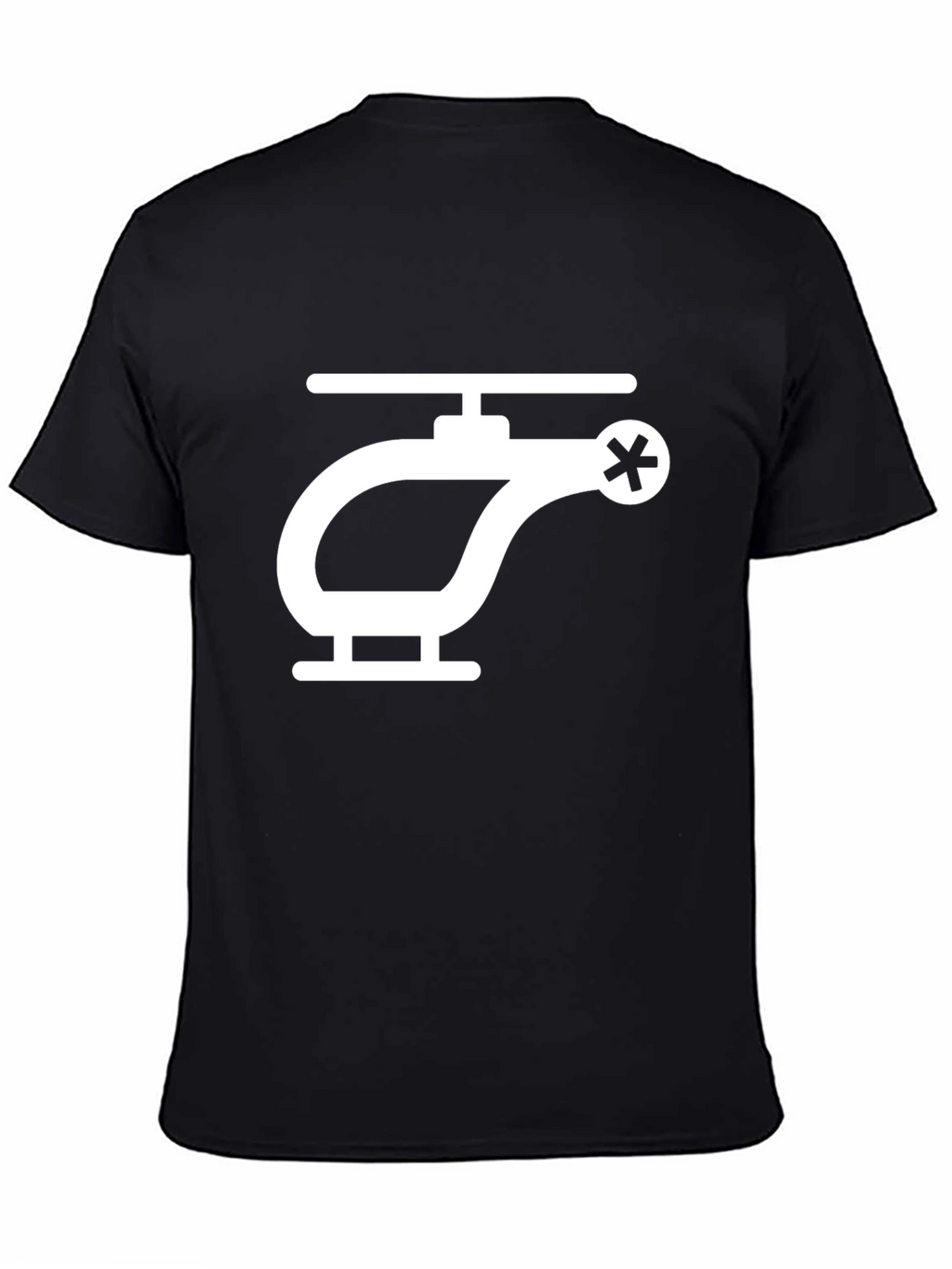 Helicopter Graphic Tee - Unique Design