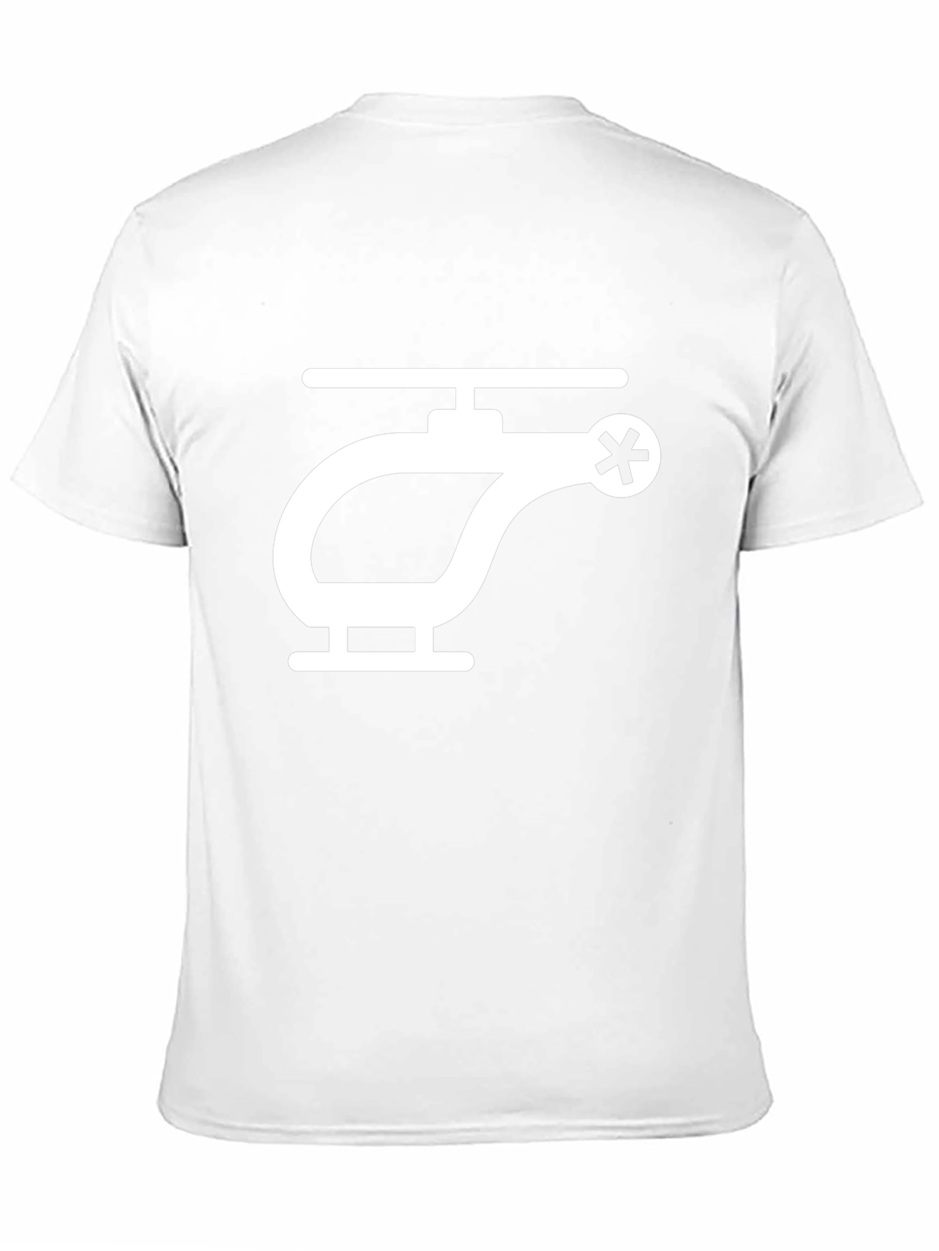 Helicopter Graphic Tee - Unique Design