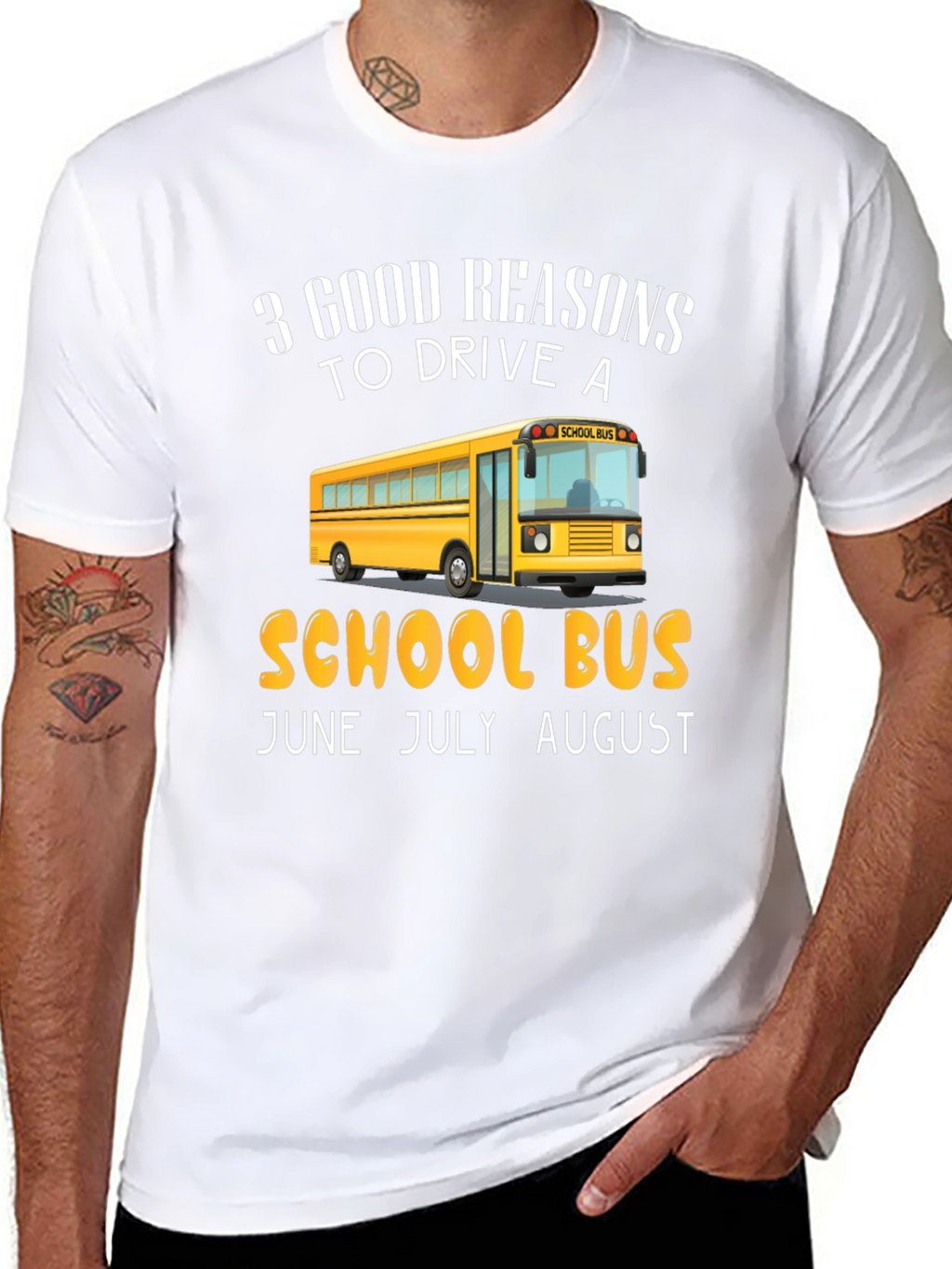 School Bus Driver T-Shirt: 3 Good Reasons