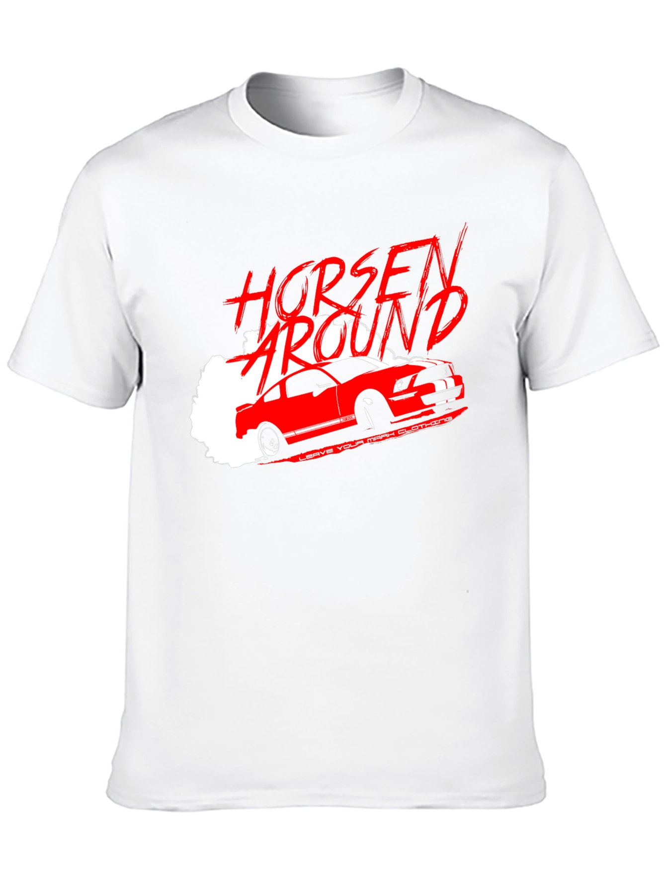 Horsen Around Car T-Shirt