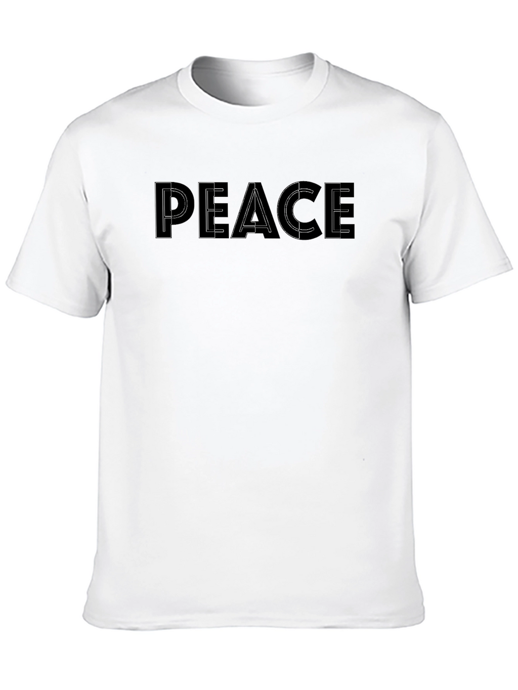 Peace Graphic T-Shirt - Classic Black Tee