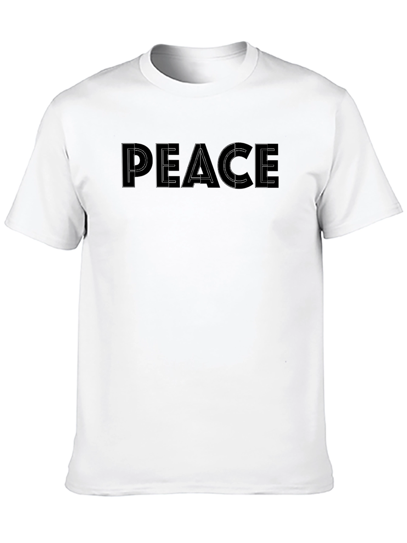 Peace Graphic T-Shirt - Classic Black Tee