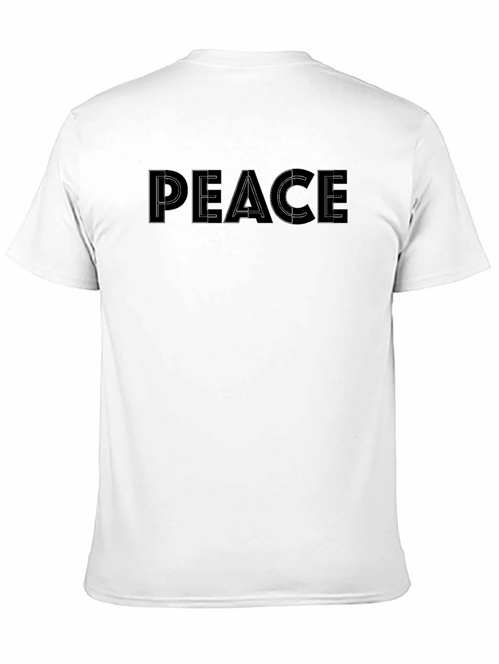 Peace Graphic T-Shirt - Classic Black Tee