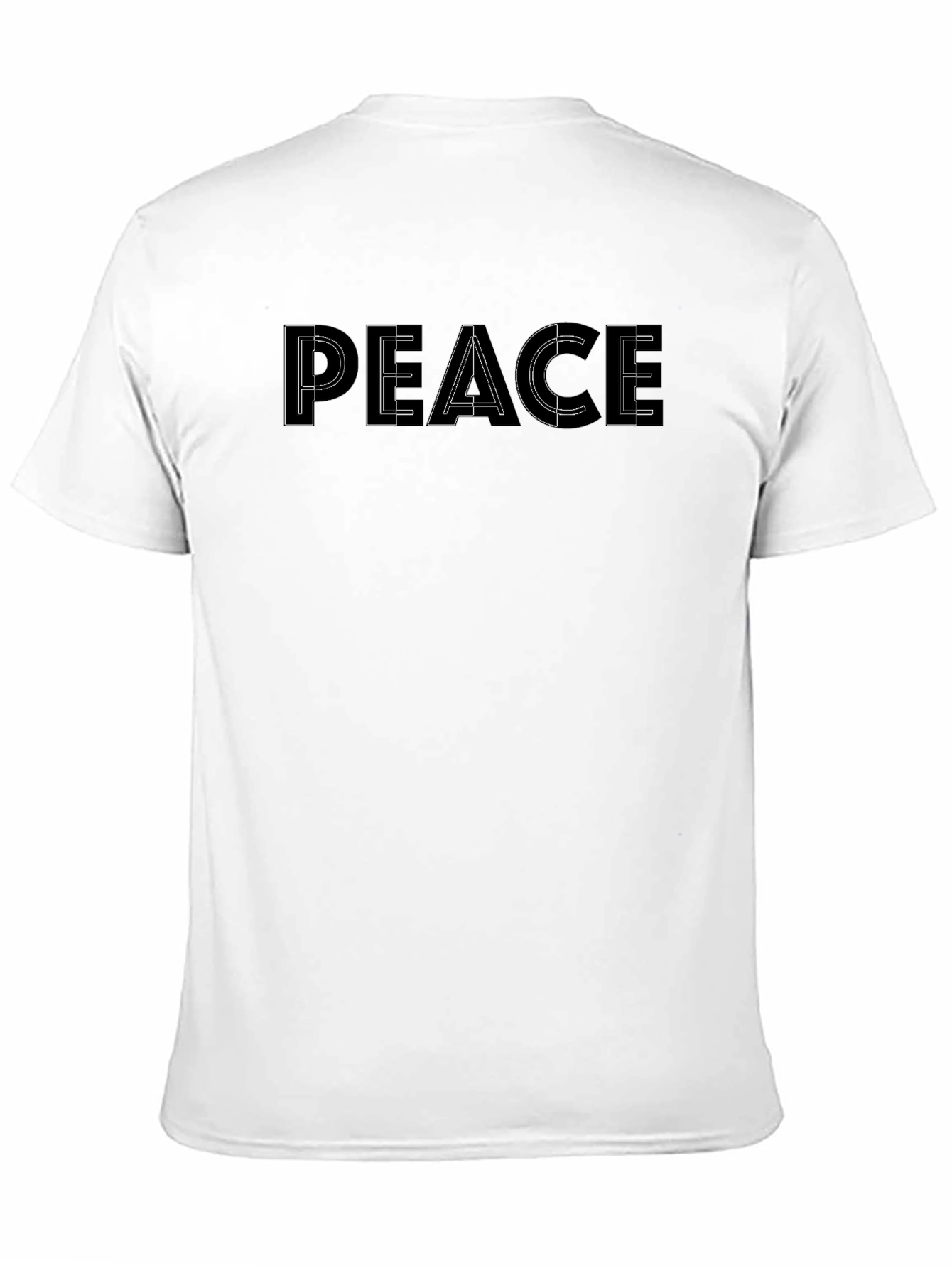 Peace Graphic T-Shirt - Classic Black Tee