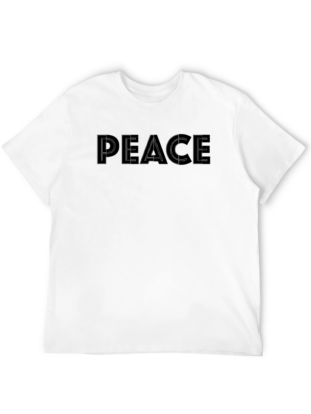 Peace Graphic T-Shirt - Classic Black Tee