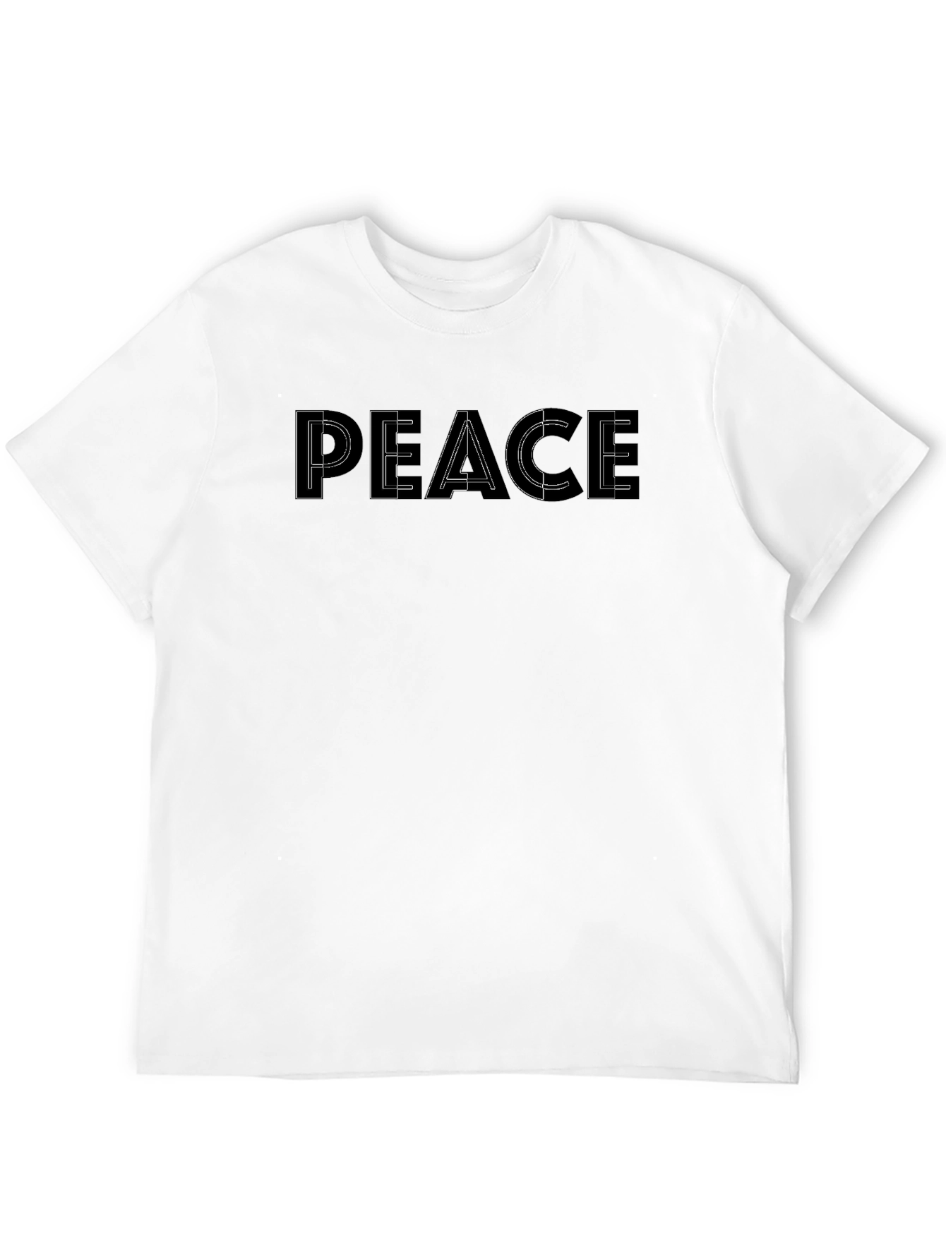 Peace Graphic T-Shirt - Classic Black Tee