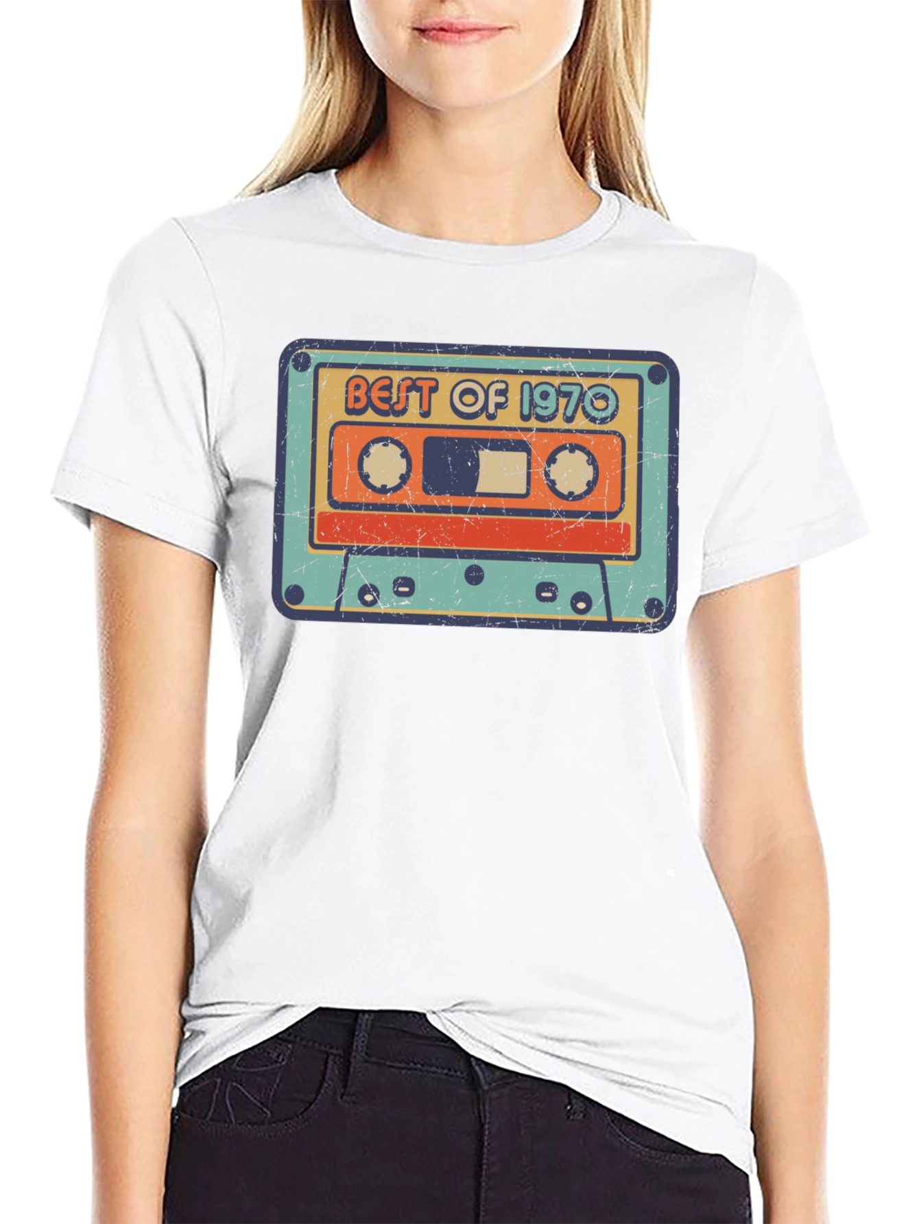 Best of 1970 Cassette Tape Graphic T-Shirt