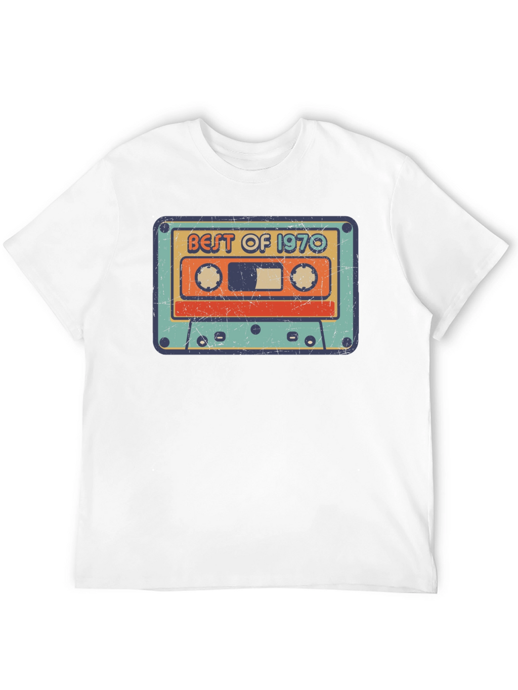 Best of 1970 Cassette Tape Graphic T-Shirt