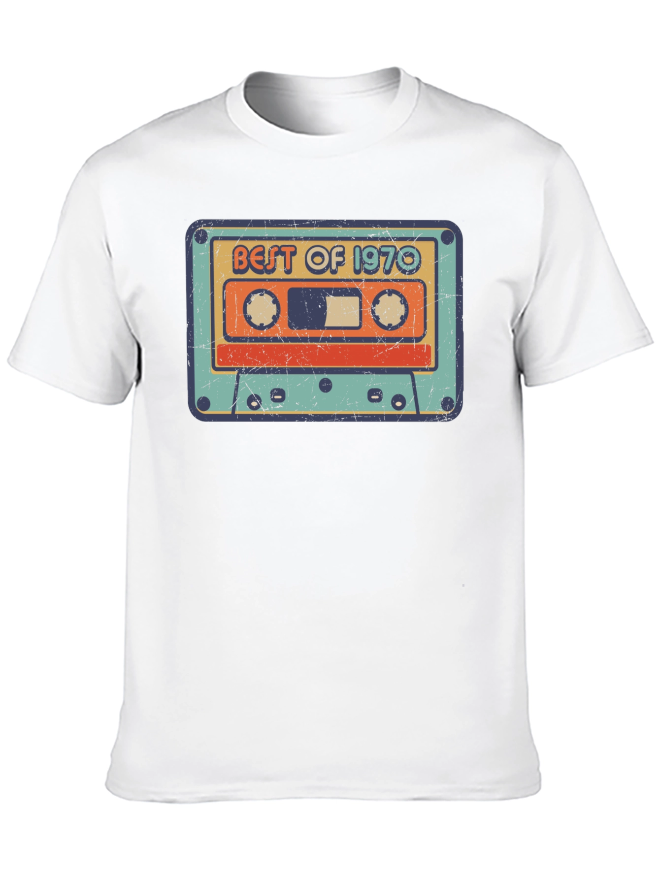 Best of 1970 Cassette Tape Graphic T-Shirt