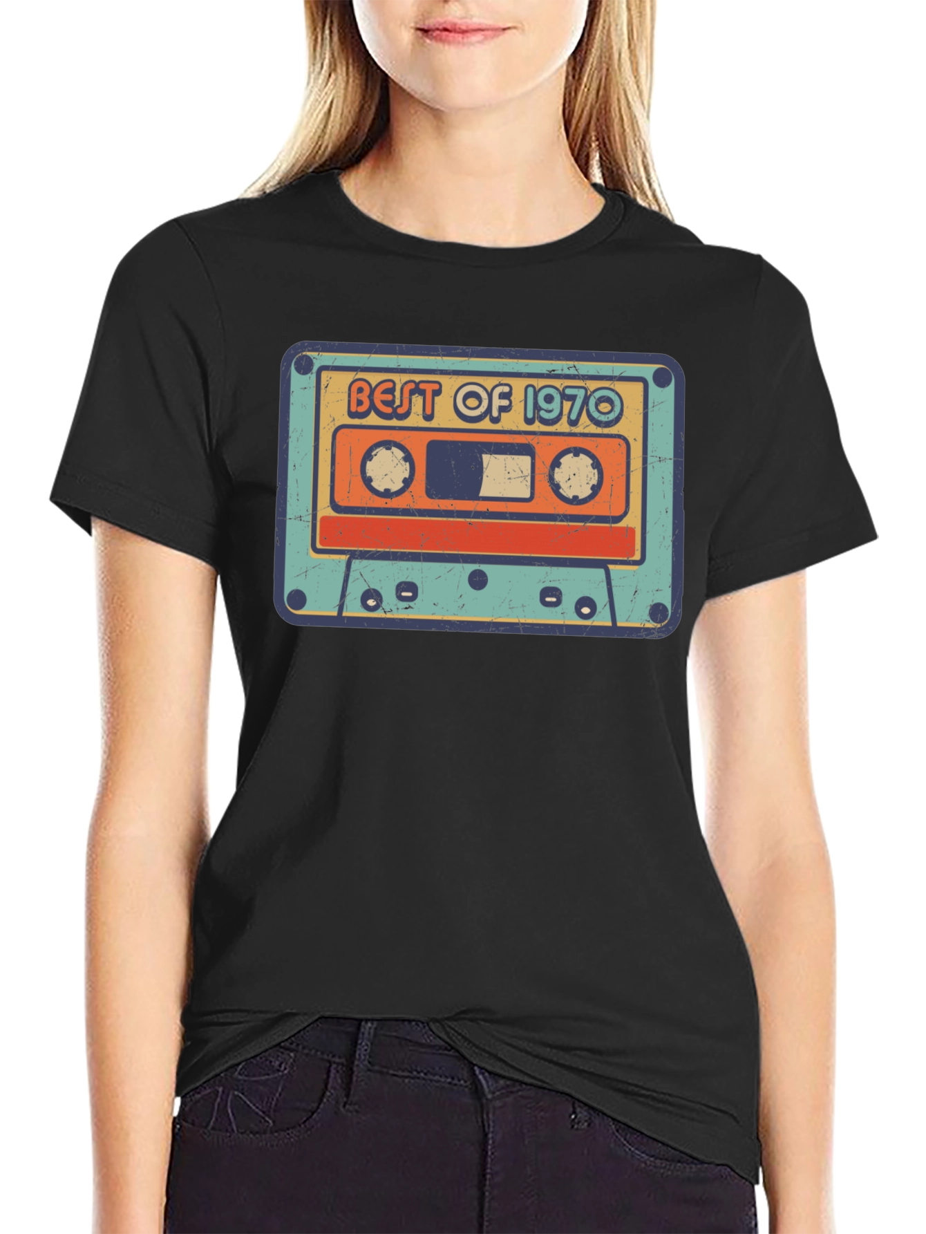 Best of 1970 Cassette Tape Graphic T-Shirt