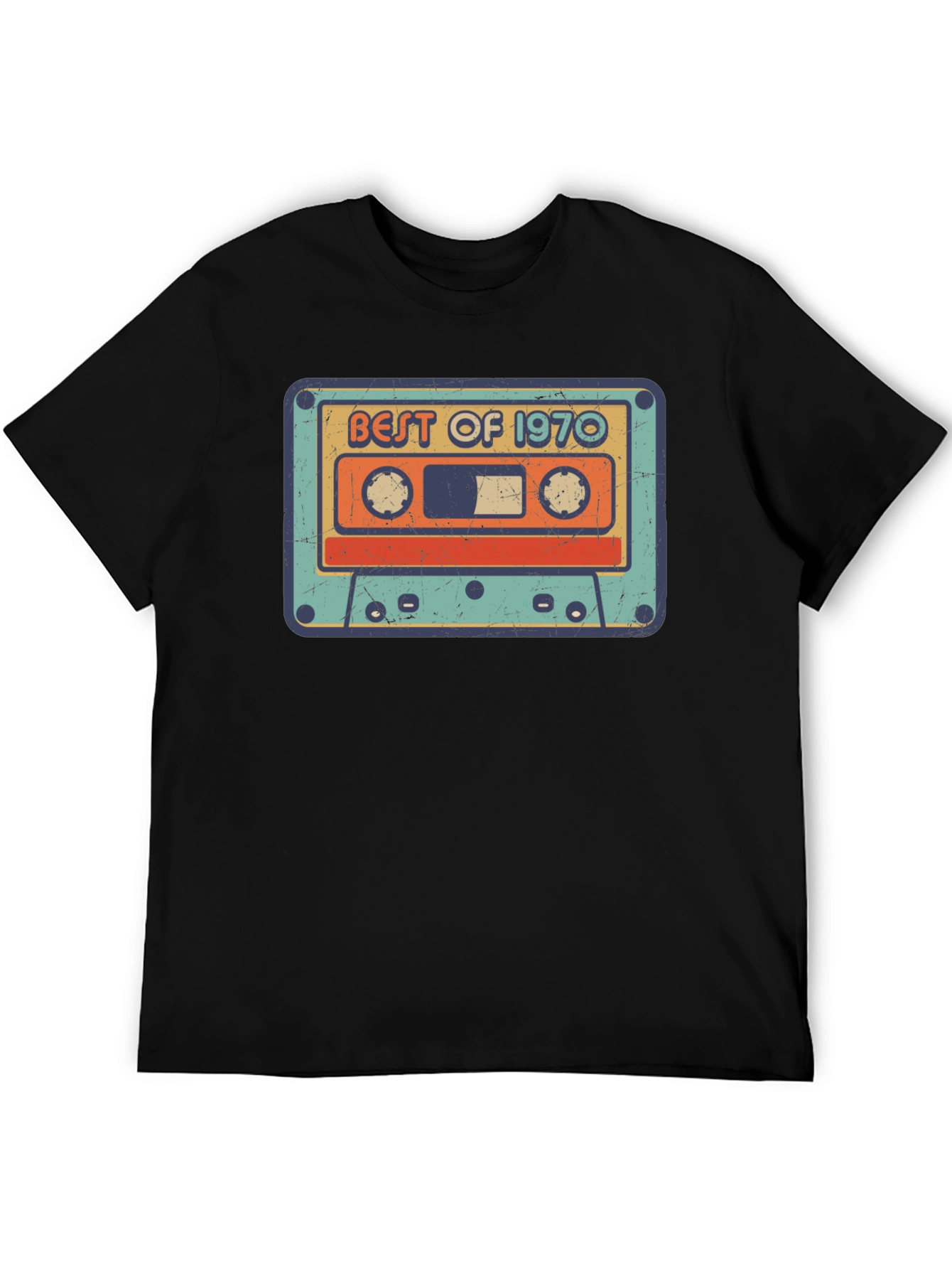 Best of 1970 Cassette Tape Graphic T-Shirt